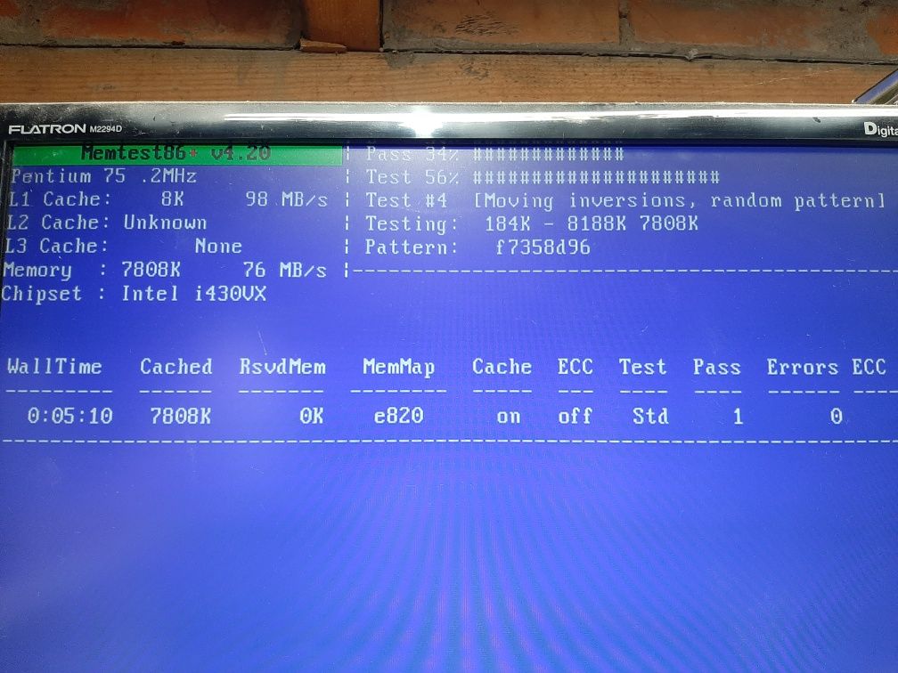 Old retro pamięć ram SIMM 72 pin 8mb (2x4mb) sprawne vintage