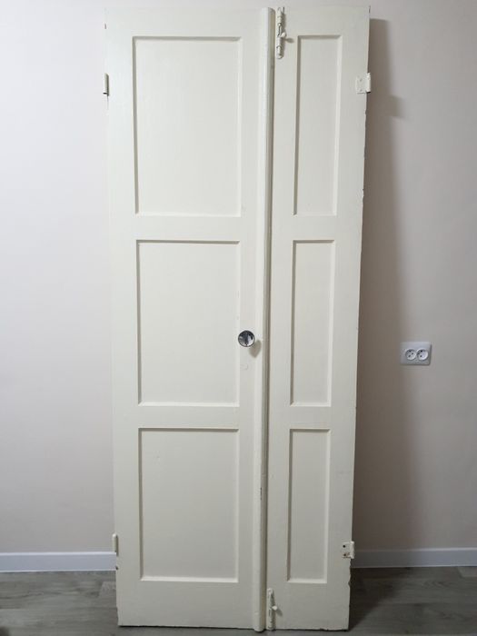 Дерев'яні двері (двостворчаті) розміром 80×201.5см