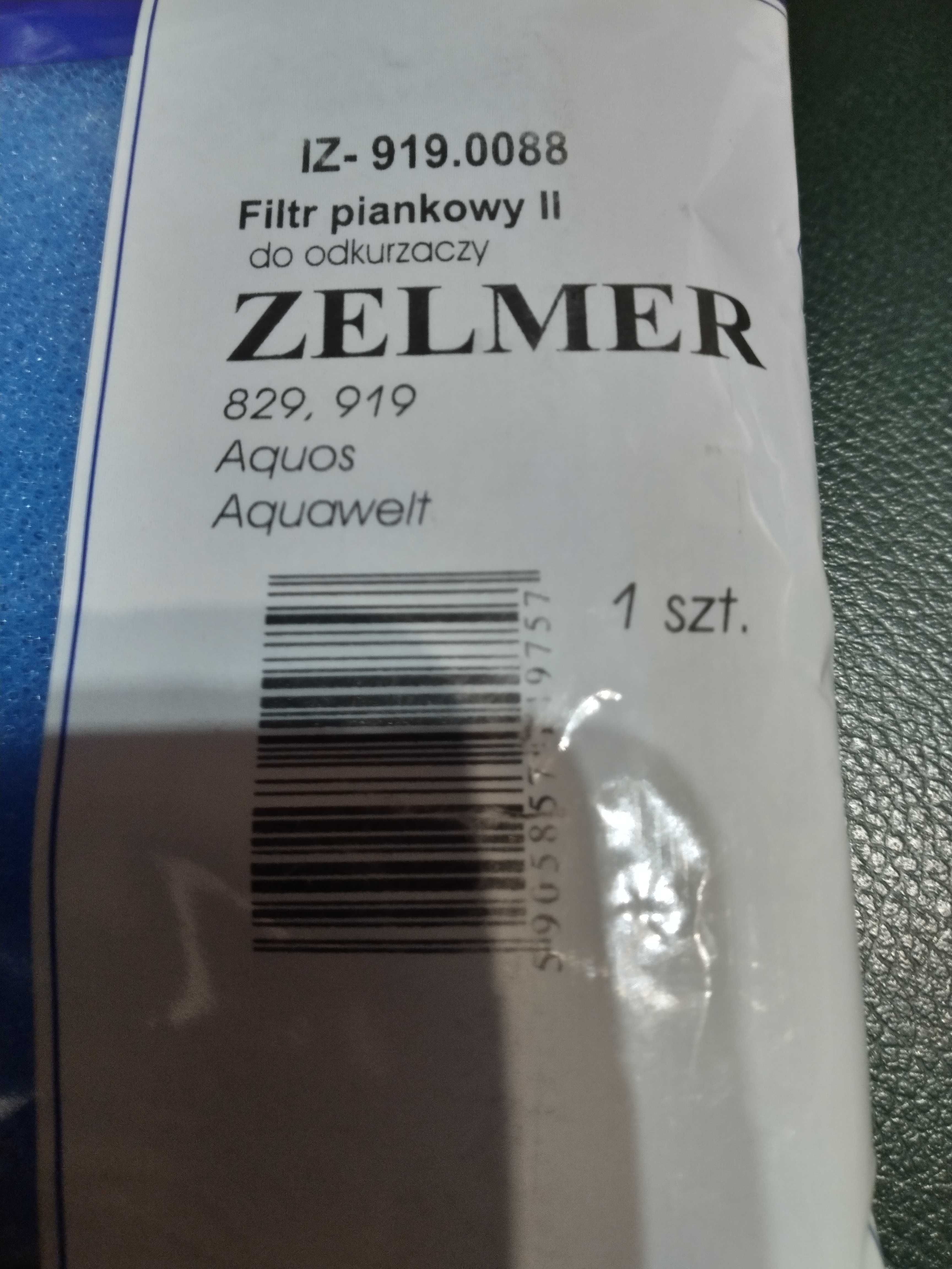 Filtr piankowy odkurzacza Zelmer Aguawelt