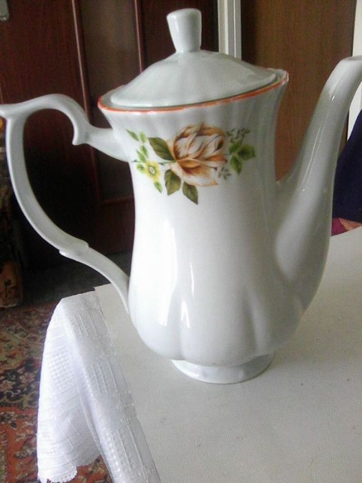 dzbanek porcelanowy Chodzież vintage PRL