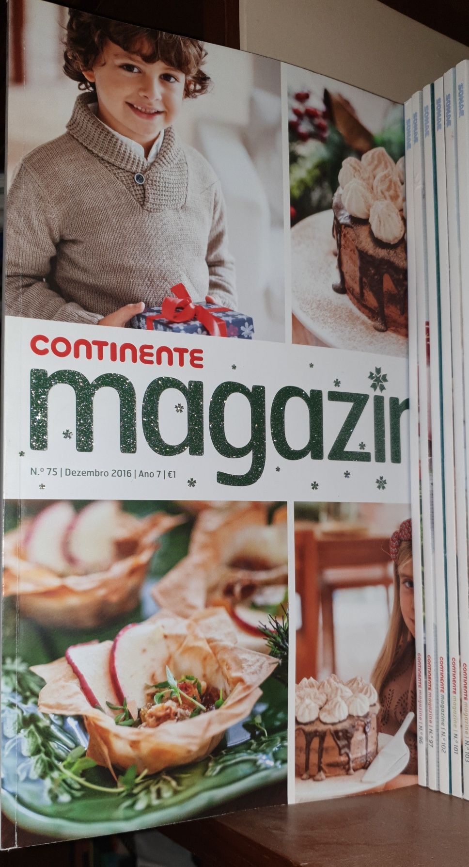 Revistas de culinária Continente Magazine