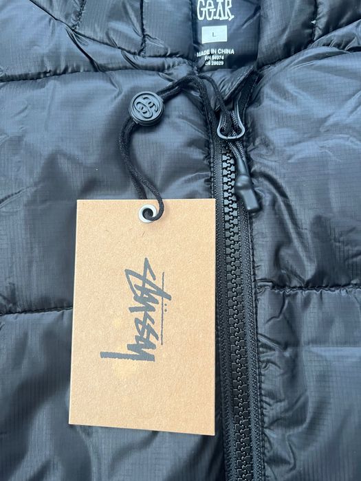 Пуховик Stüssy midweight hodded puffer