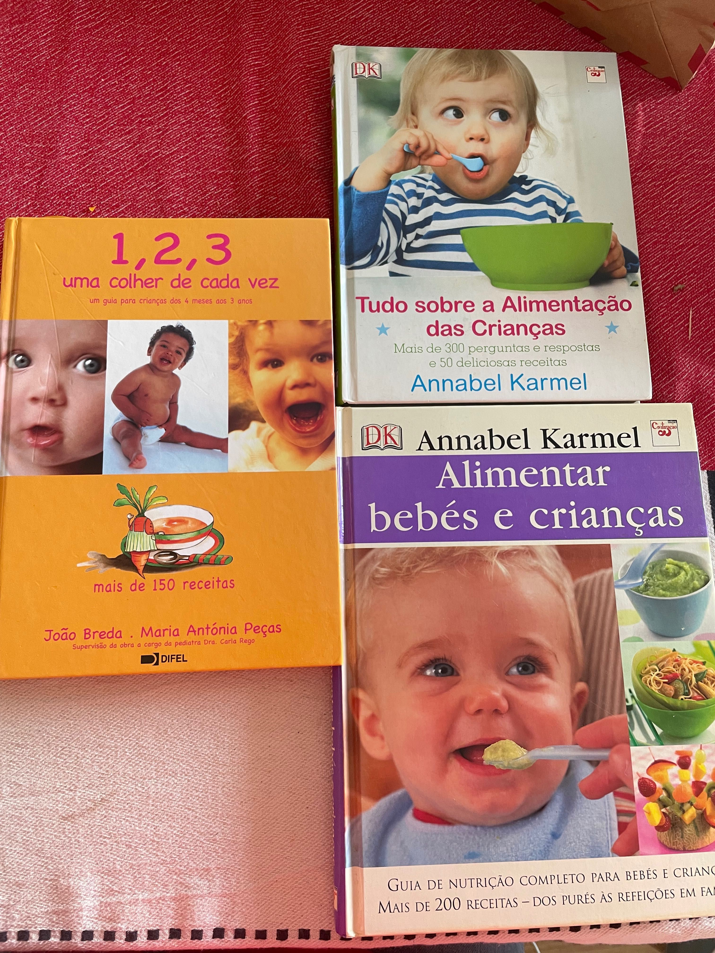 3 livros para bebés