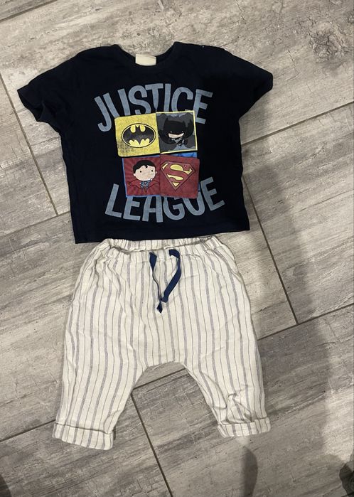 Футболка, штани ZARA 74 cm 6/9