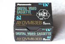 5-pack kaset Mini DV * Panasonic AY-DVM63EB Professional *Japan* PROMO