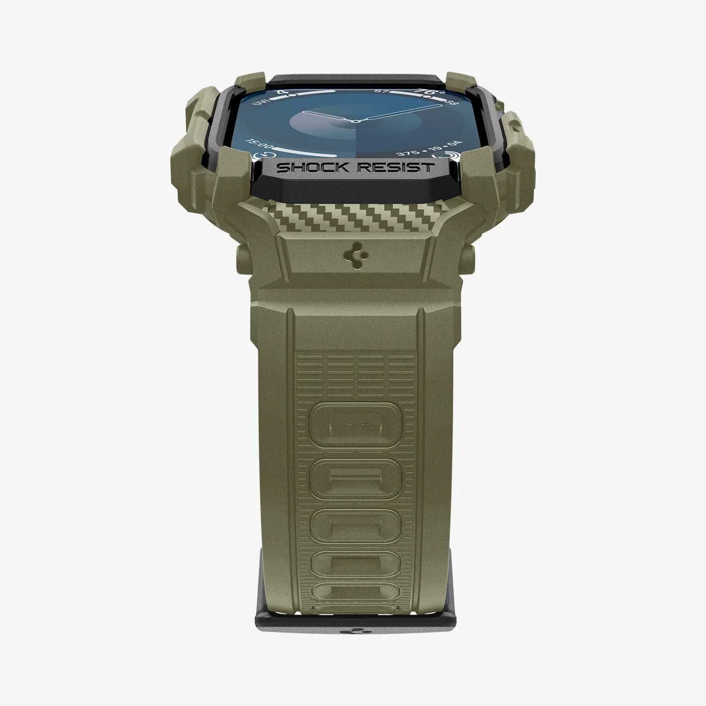 Чехол с ремешком Spigen Rugged Armor Pro для Apple Watch 46 Series 10