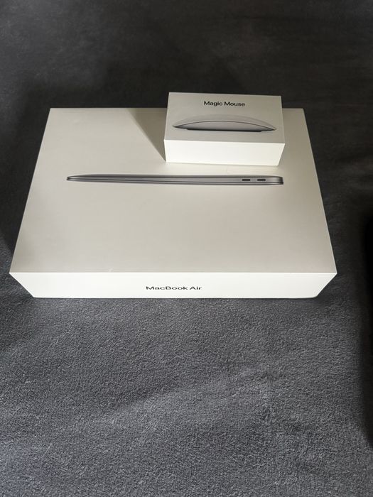 MacBook Air M1 256 GB, 8 GB RAM Magic Mouse  Stan Perfekcyjny