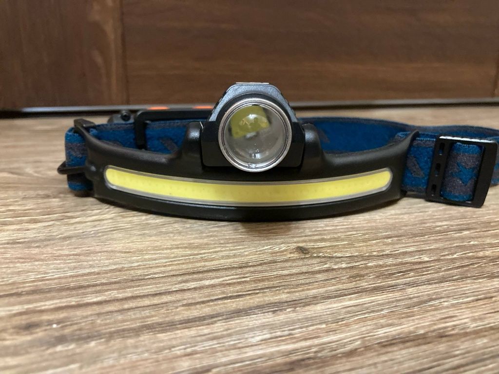 Czołówka led Nowa usb C czujnik ruchu kabel