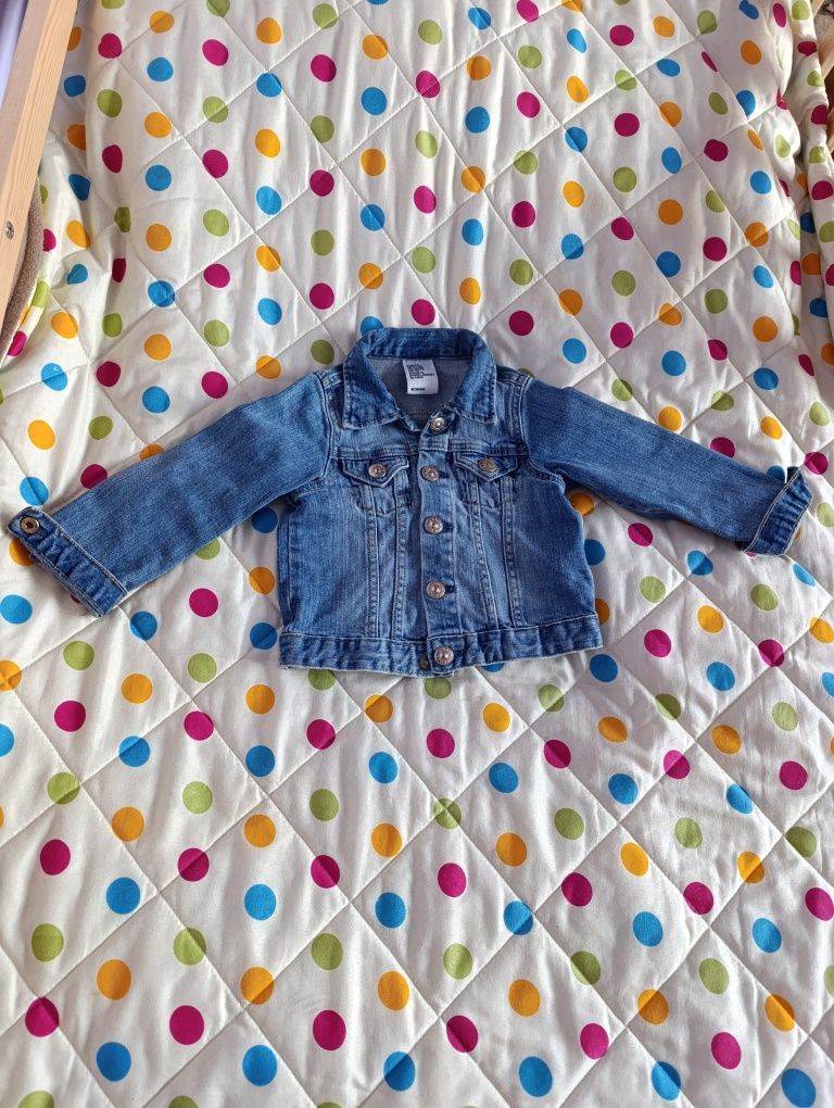 Kurtka jeansowa r. 92
