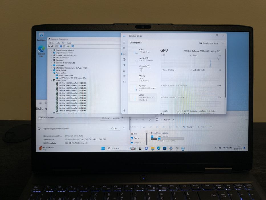 Lenovo i5 loq 4050RTX 16 Ram 512G 3X Sem Juros