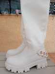 Botas Bege 39 como novas