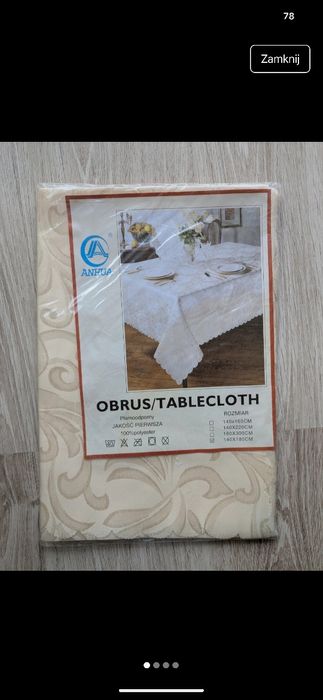 Obrus plamoodporny
