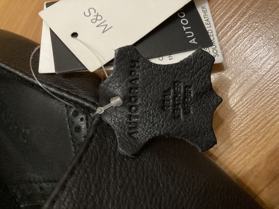 Тапки кожаные Autograph размер 39 стелька 25.НОВЫЕ.