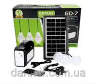 Портативна сонячна система + Панель GDLITE GD7 сонячна панель