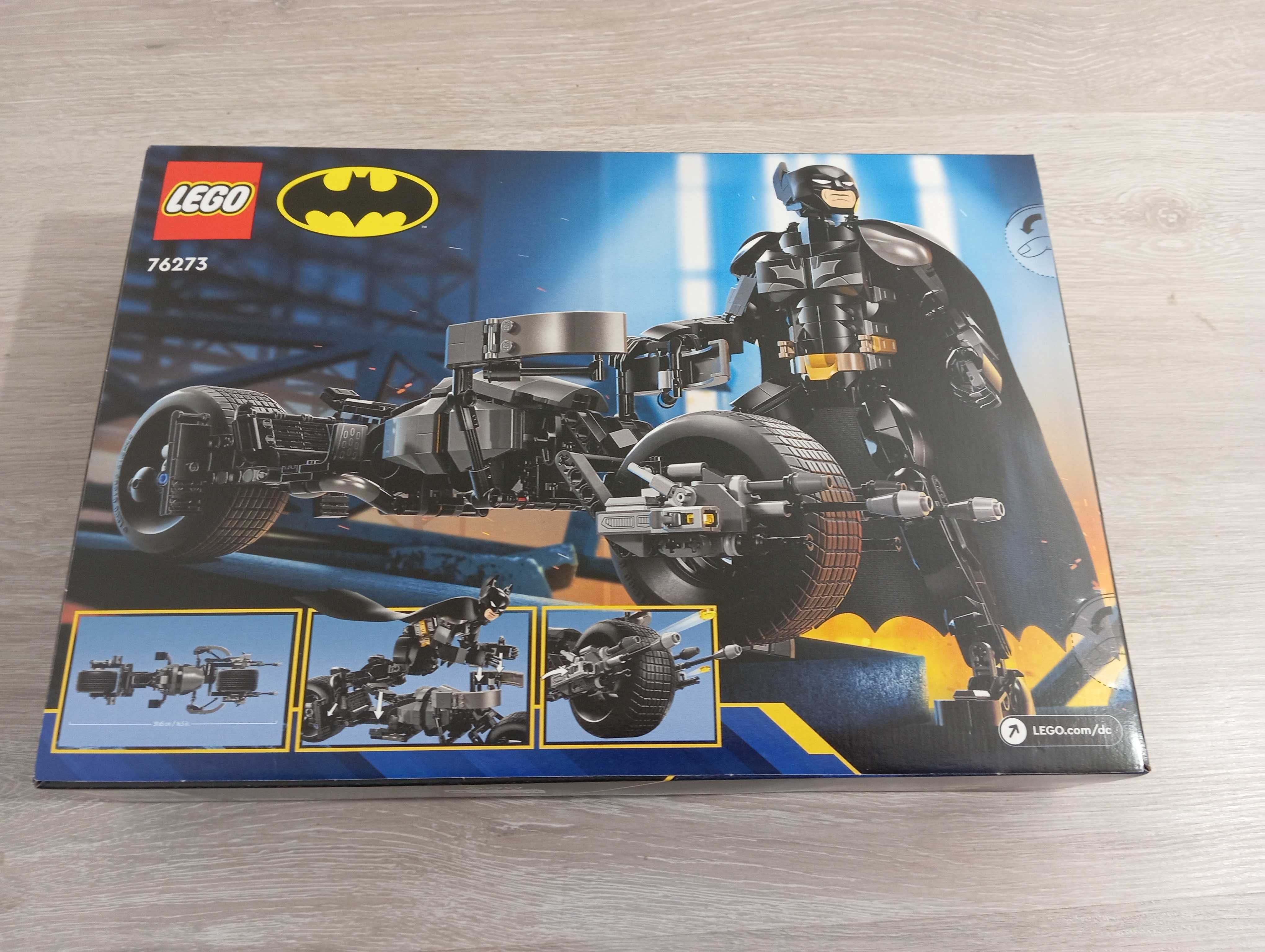 76273 Lego Batman - Batman Construction Figure and the Bat-Pod Bike