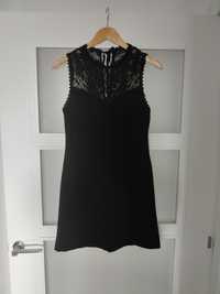 Vestido elegante com renda Zara