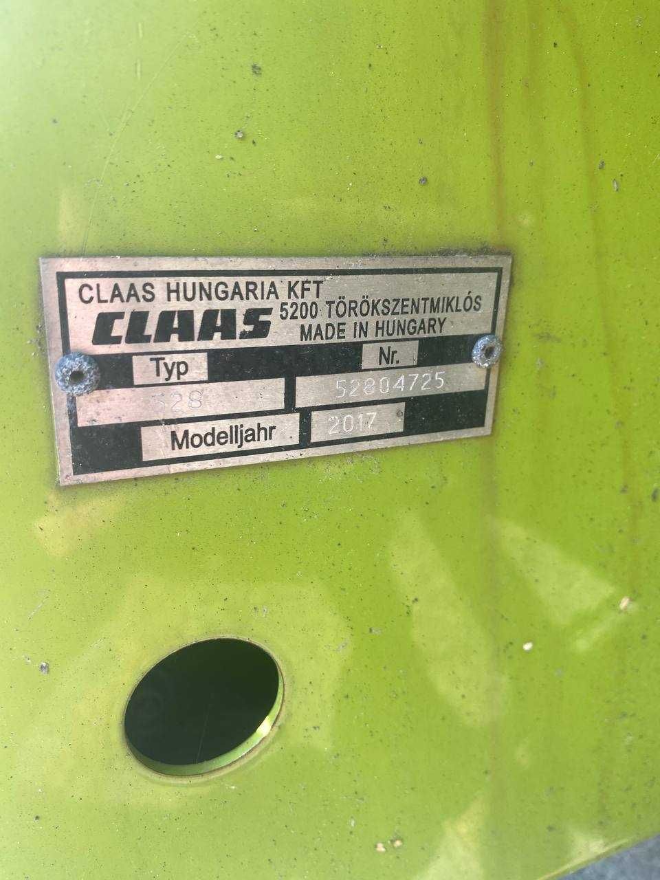 Жатка зернова CLAAS СERIO 680, 2017 року випуску