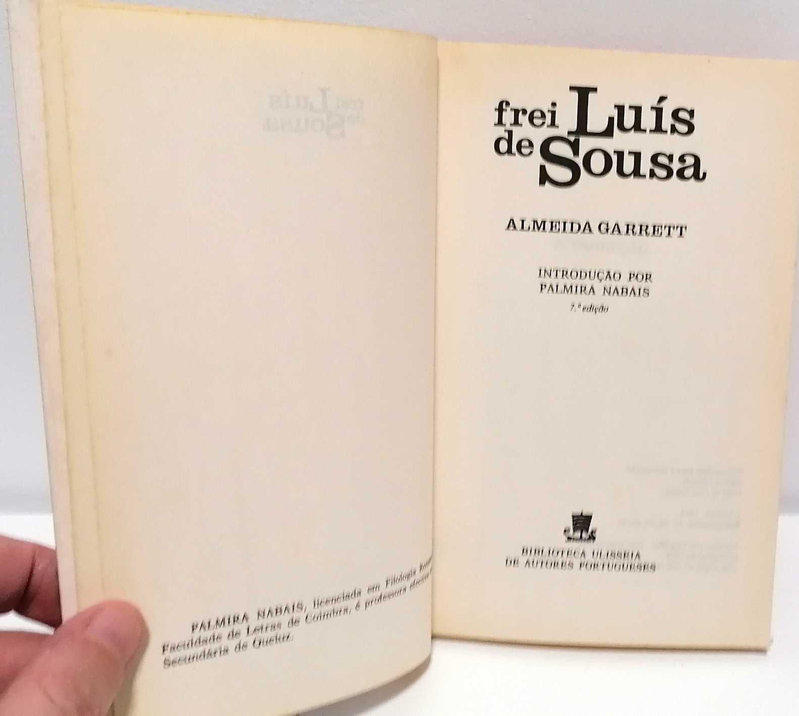 Livro - Frei Luís de Sousa, de Almeida Garrett