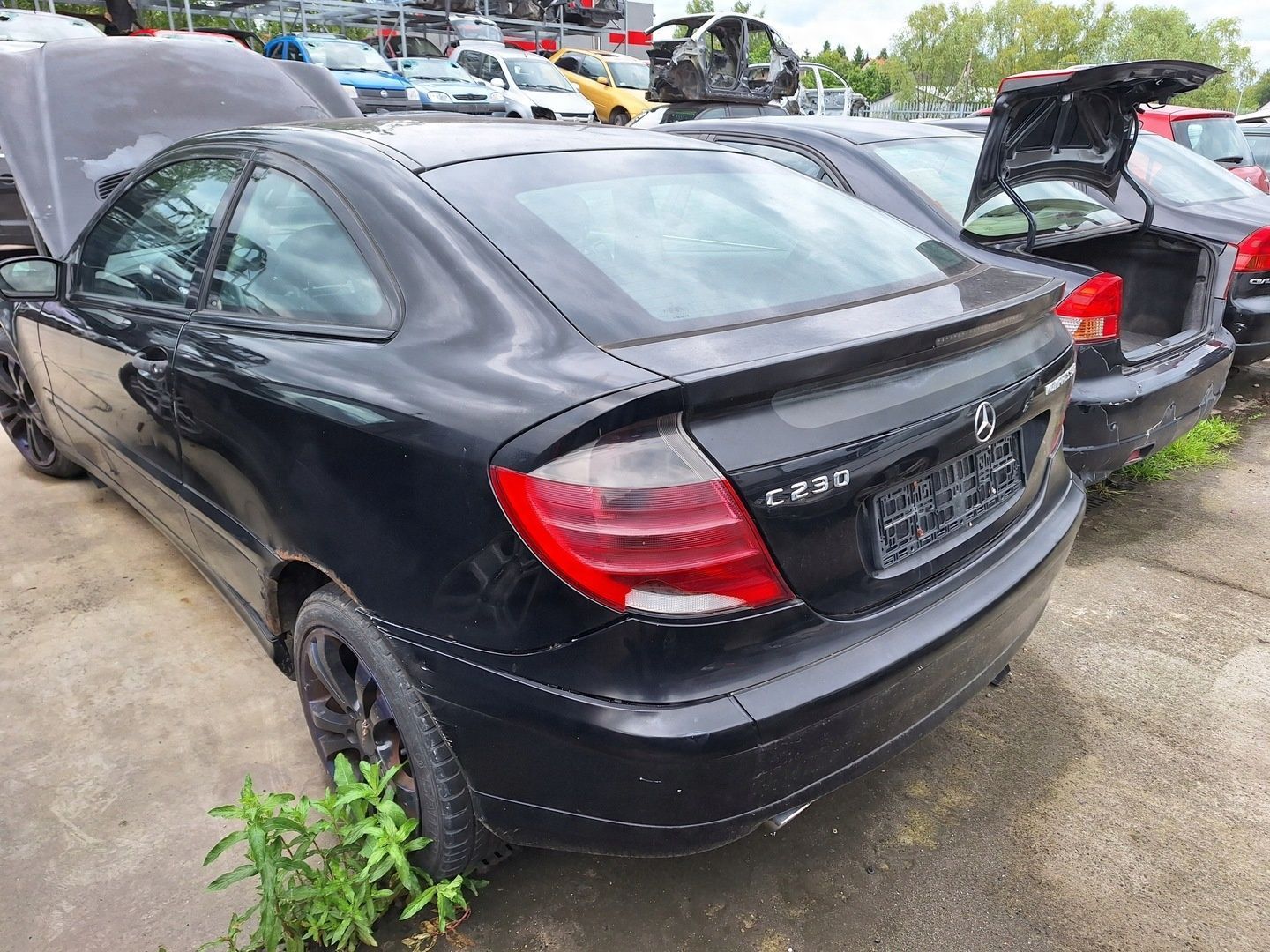 MERCEDES C-KLASA SPORT COUPE W203CL PODUSZKI AIRBAG DESKA KONSOLA KOKPIT
