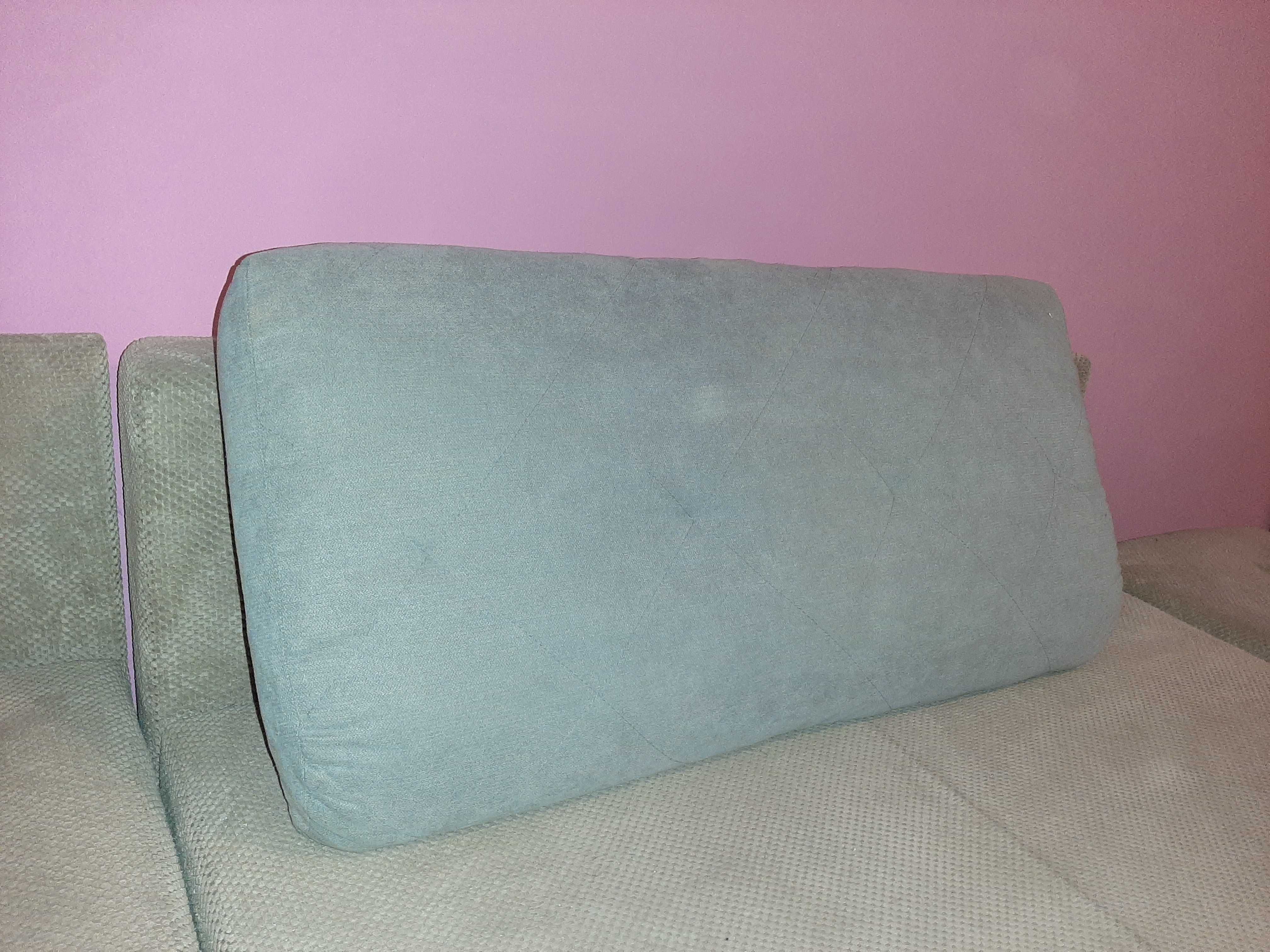 Pufa oparcie poduszka na sofę rogówkę wersalkę tapczan sofę 95 cm