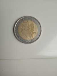 Moeda 2 euros Beatrix koningin der Nederlanden ano 2000
