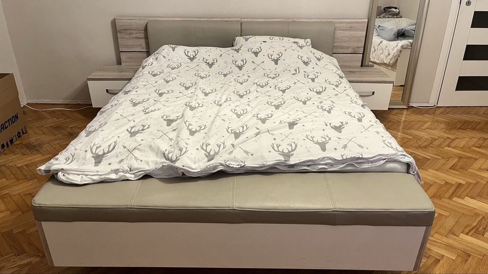 Łóżko 160x200 + komoda