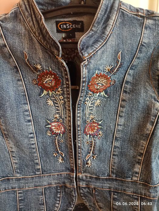 Піджак куртка джинсова