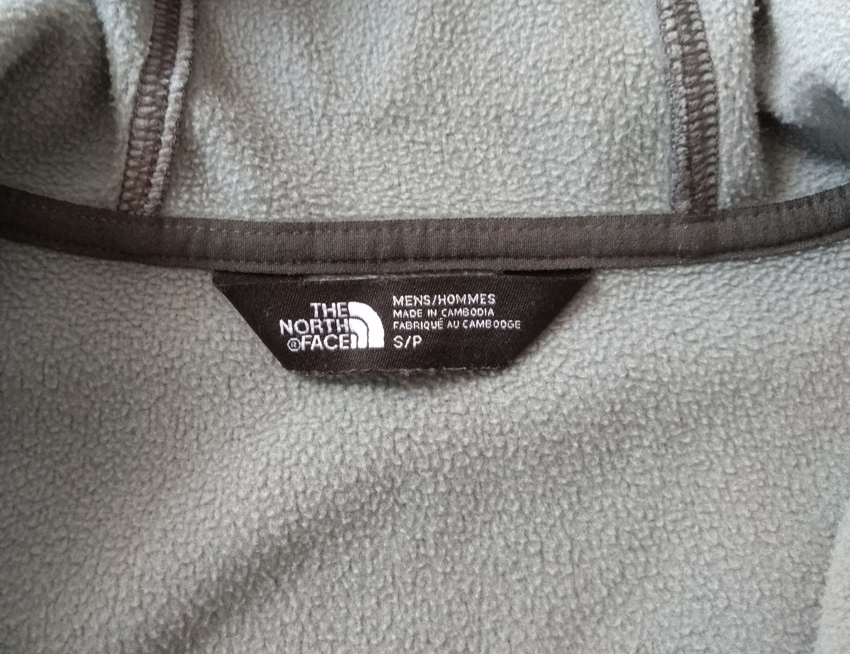 The North Face S фліс худі кофта на змійці stretch fleece оригінал