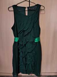 Сукня літня зелена шифонова на М розмір
