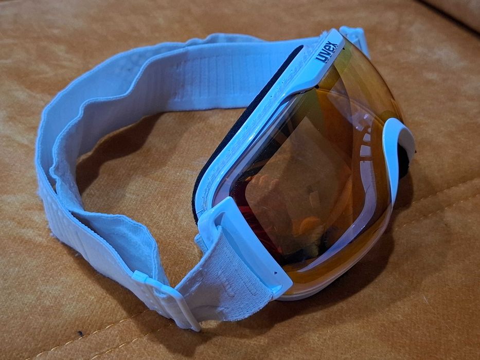 Gogle Narciarskie Uvex Downhill 2000 S CV White Mirror Orange S2