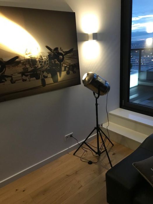 Loftowa lampa stojąca 130cm