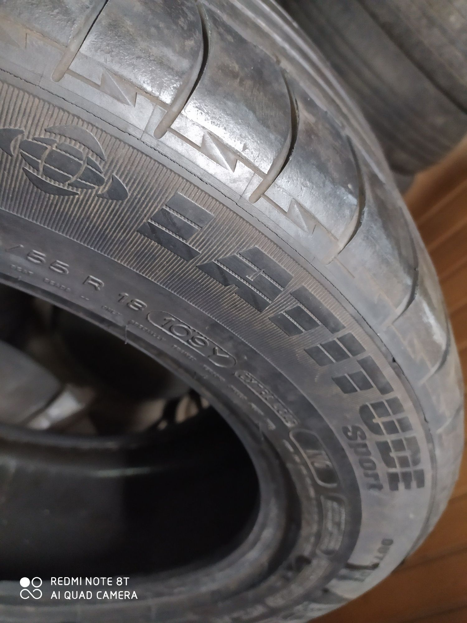 255/55 R18 Mishelin Latitude Sport - 1 шт