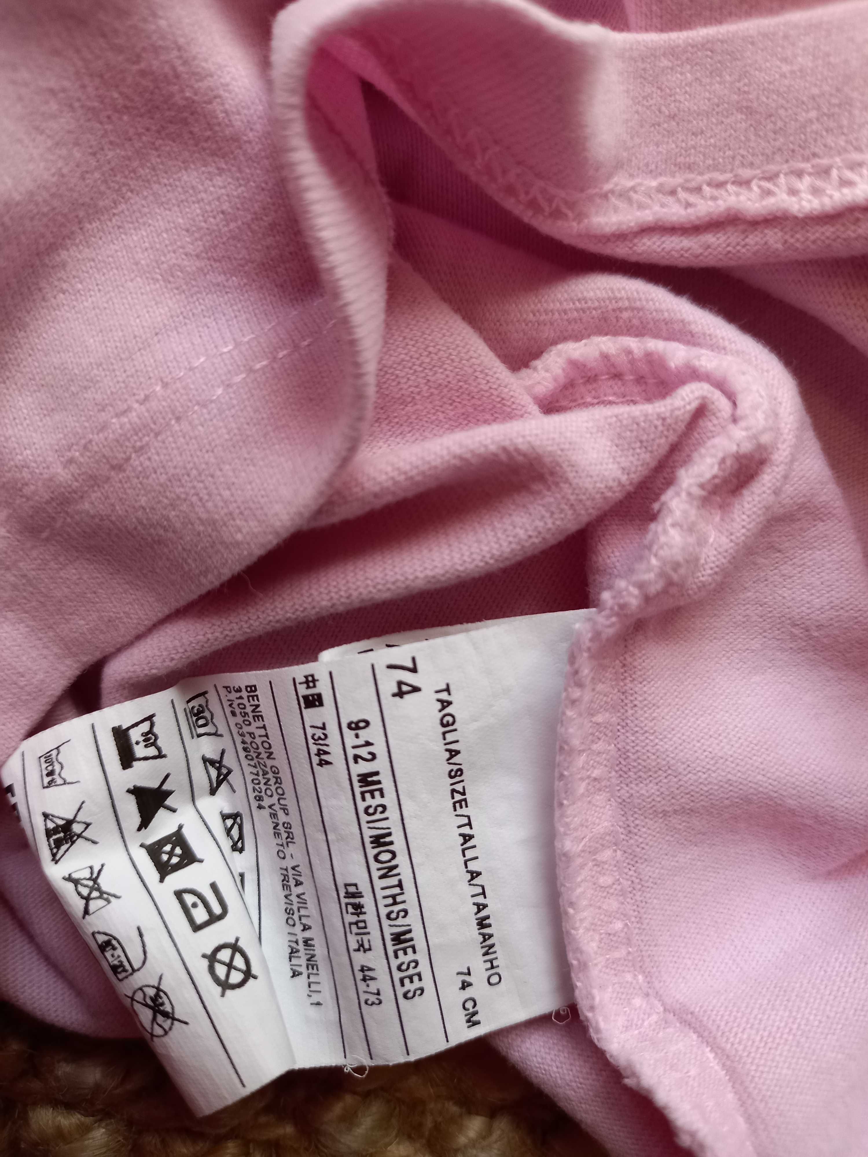 Bluzeczka firmy United Colors of Benetton dla dziewczynki rozmiar 74