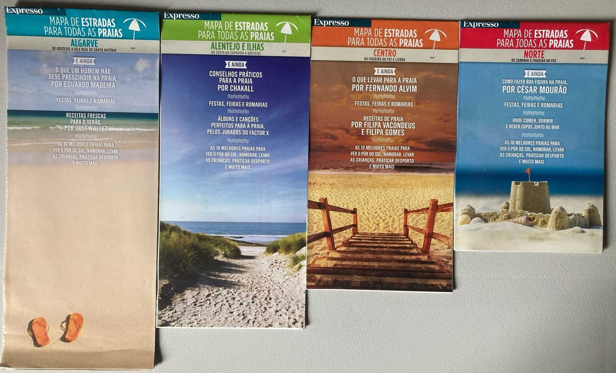 Mapas de Estradas para Todas as Praias (preço unitário)