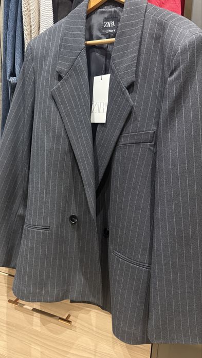 Блейзер ZARA оверсайз S-L