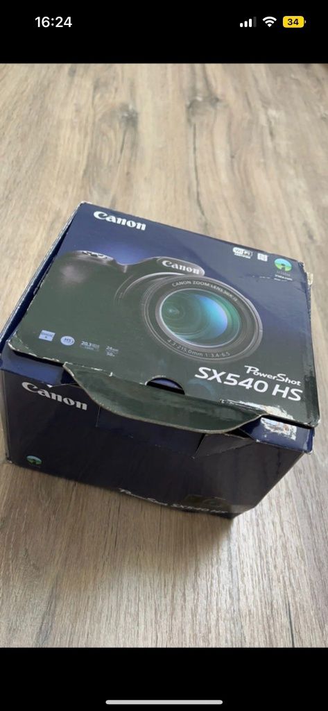 Canon SX540 powershot