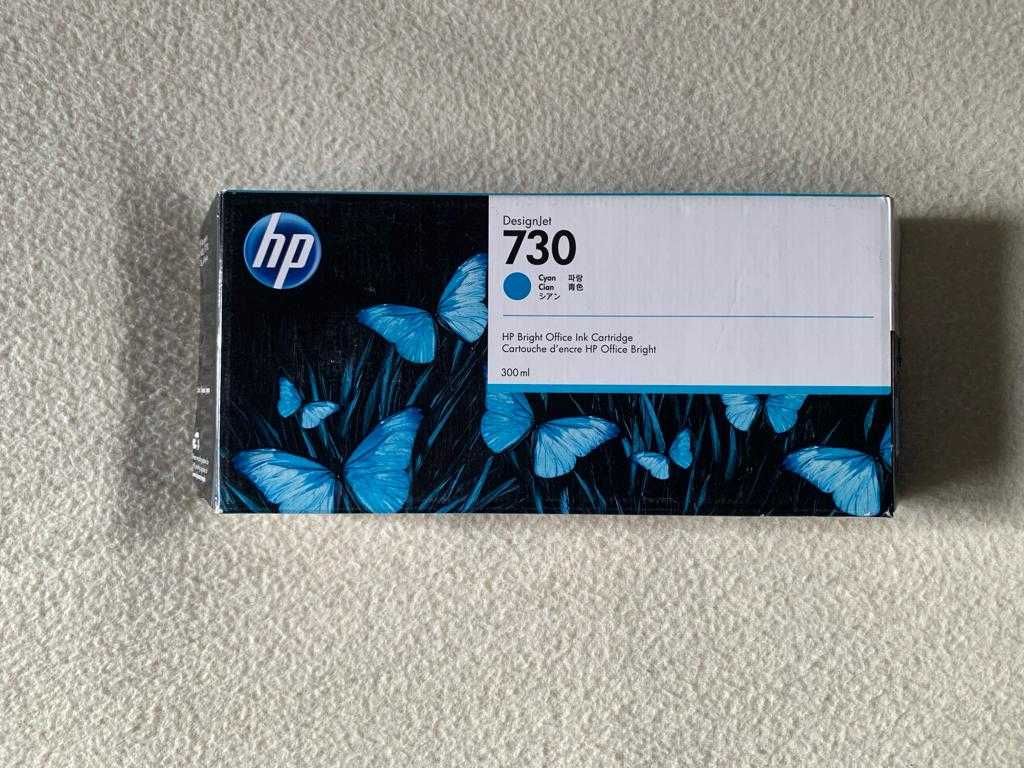 HP 730 (P2V68A) Tinteiro Ciano