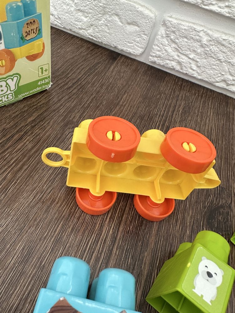 Конструктор, кубики Wader baby blocks