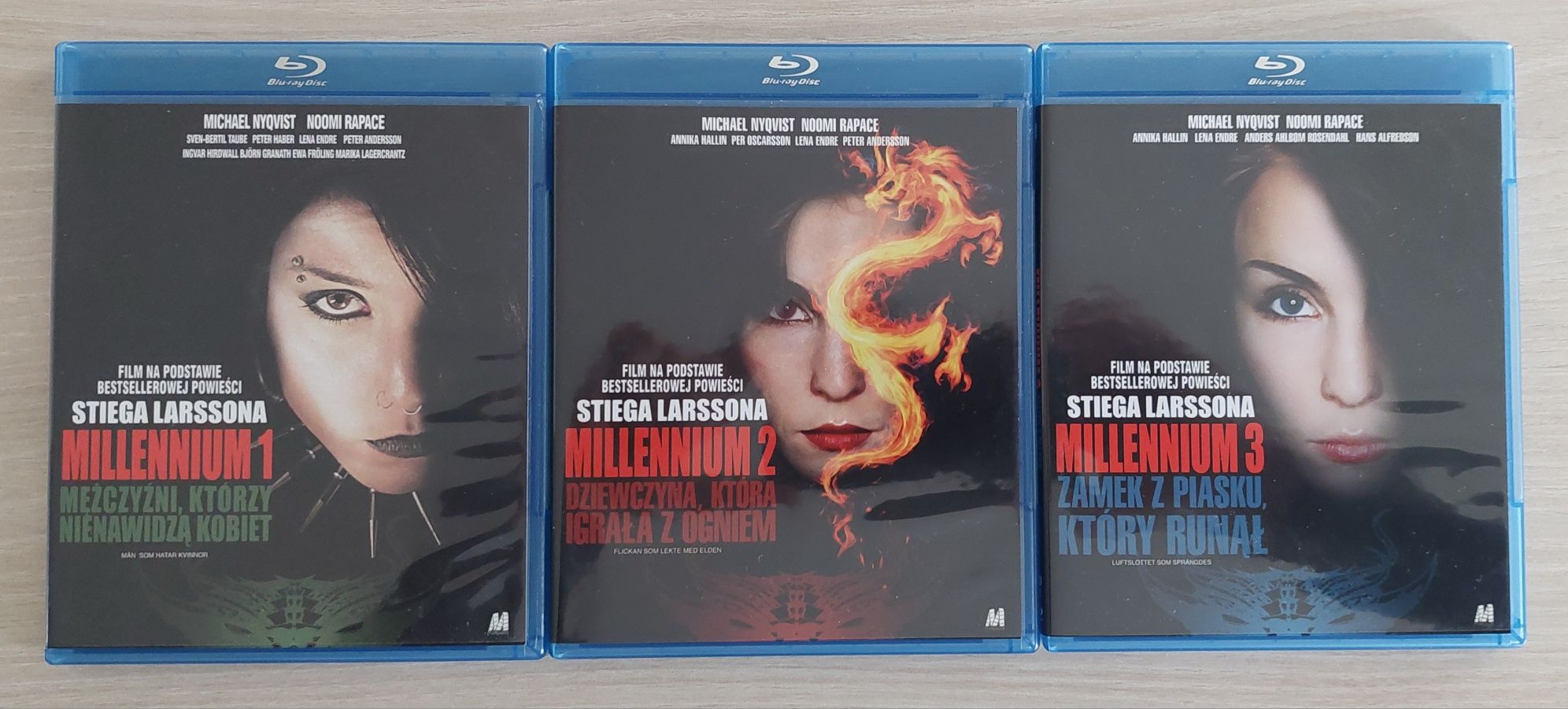 Millennium 1, 2, 3 - Blu-Ray - PL