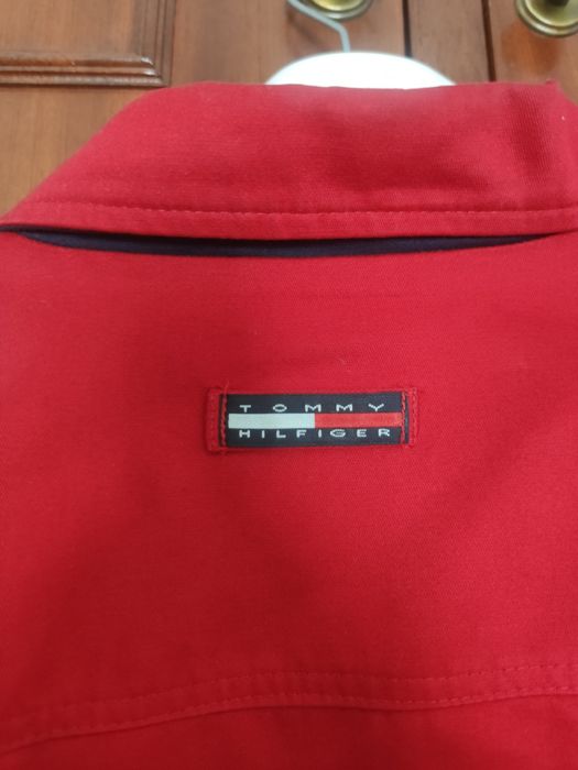 Casaco  TOMMI Hilfiger vermelho em bom estado