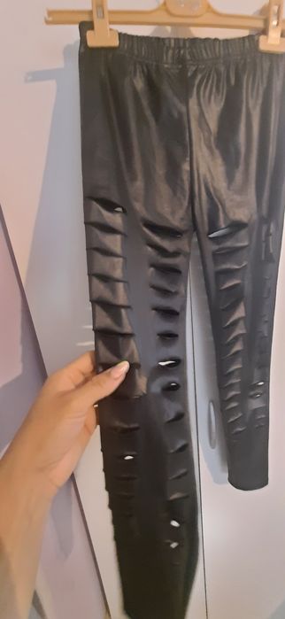 Legginsy błyszczące