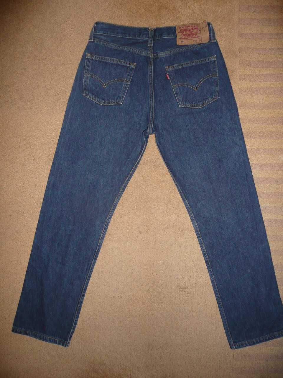 Spodnie dżinsy LEVIS 501 W30/L28=38/97cm jeansy