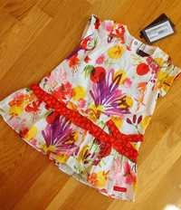 Цветное летнее платье для девочки Catimini
