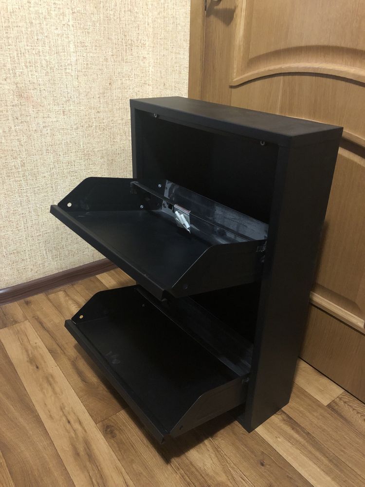 Шафа для взуття двоярусна металева