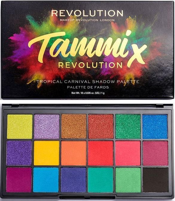 Revolution X Tammi Tropical Paleta cieni do powiek