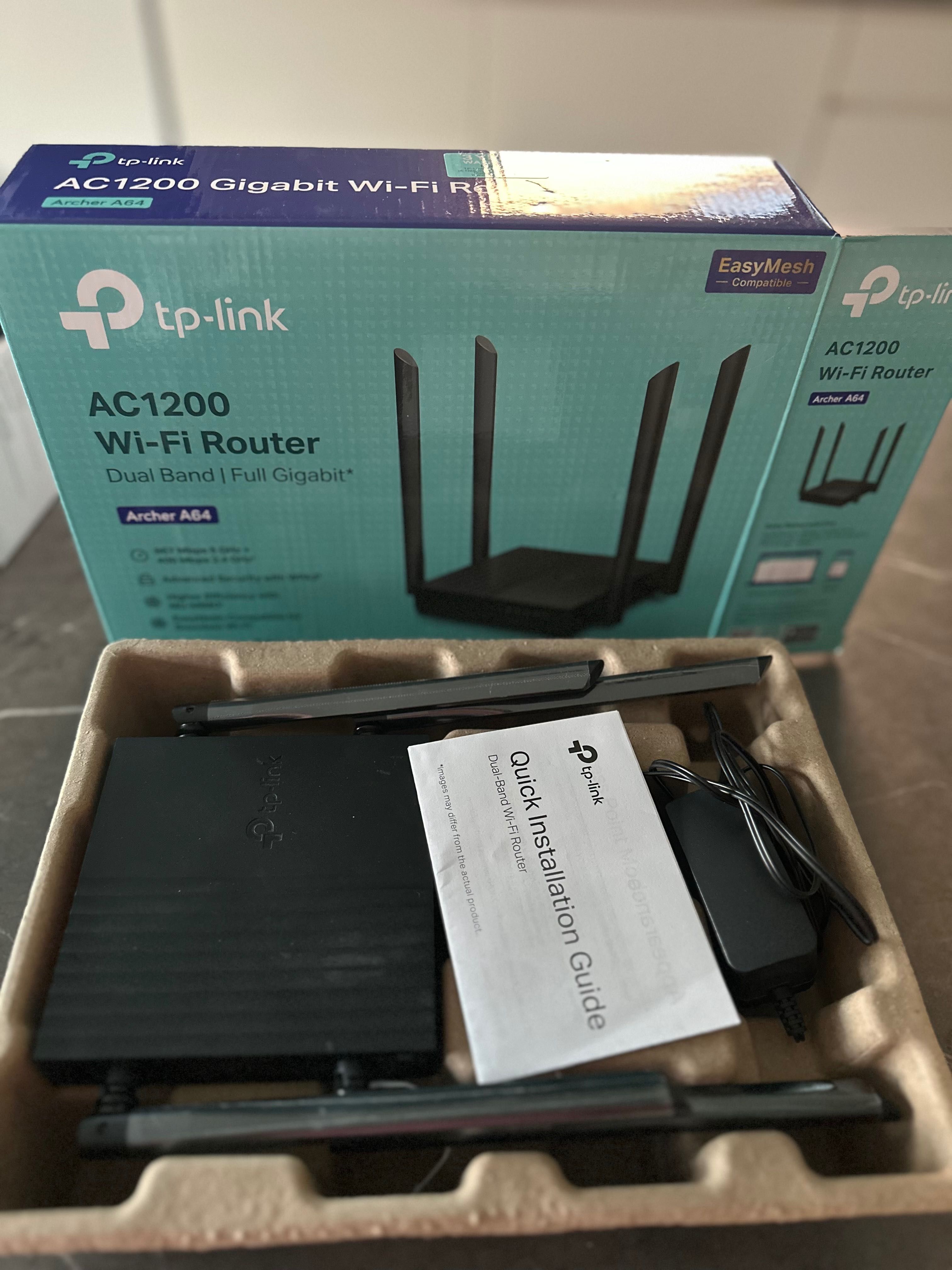 TP‑Link Archer A64 na gwarancji