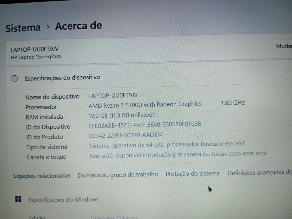 Computador HP 12 GB ram