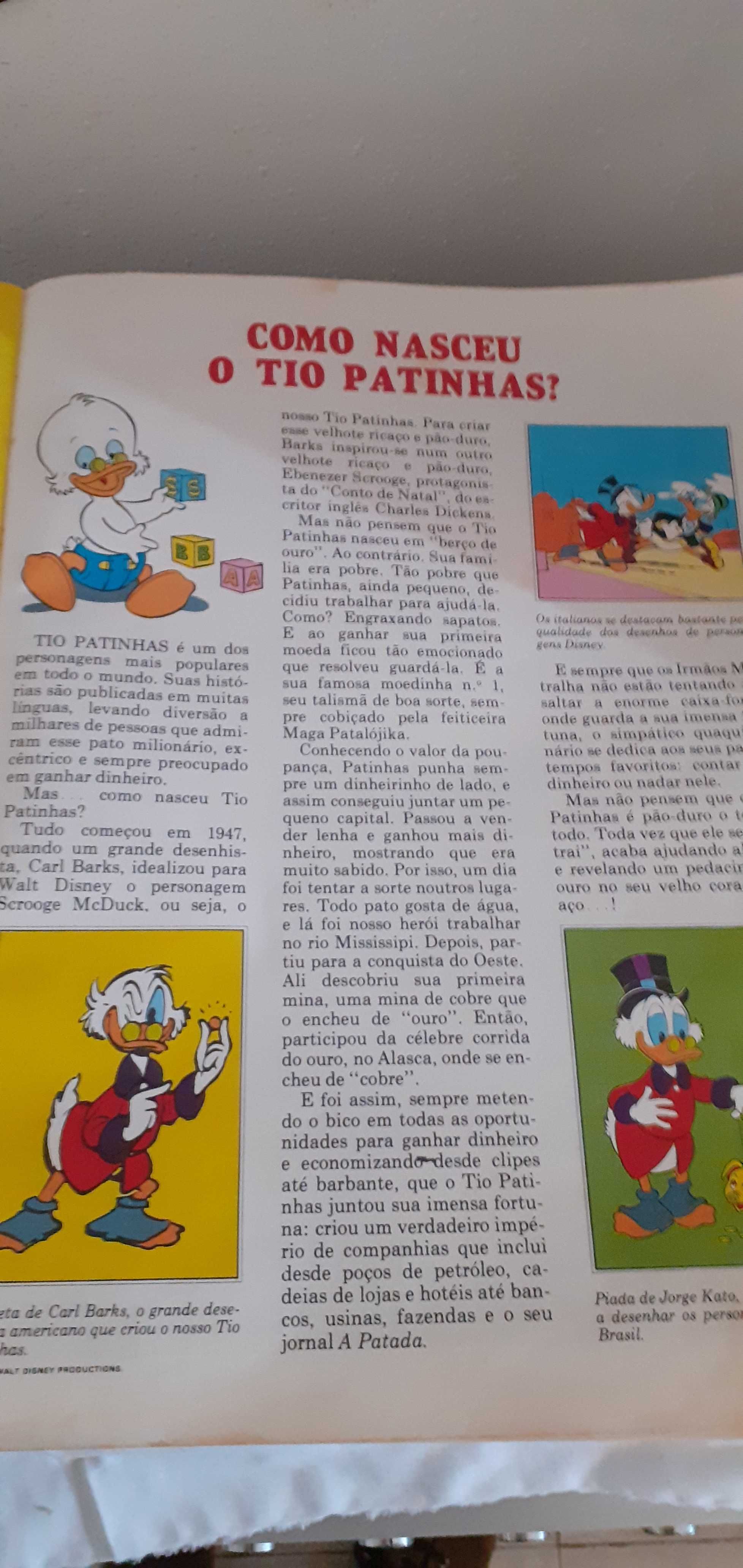 Grande livro da Disney usado