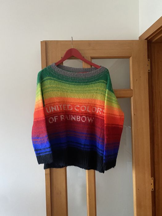 Camisola malha multicolor Benetton