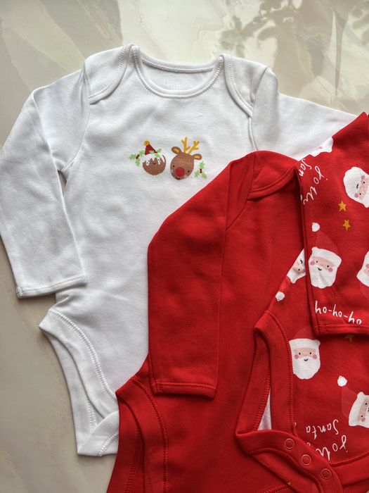 Набір новорічних боді